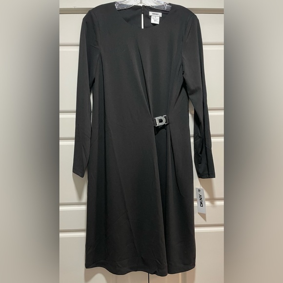 Dkny Dresses & Skirts - NWT DKNY Classic Black Long Sleeve Dress